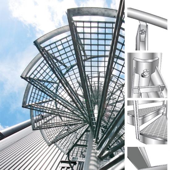 Spindeltreppe als Bausatztreppe von EUROSTAIR GmbH