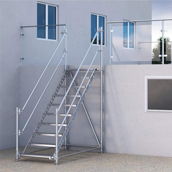 Außentreppe oder Bautreppe - vielseitig verwendbar von GERÜST-WELT.DE