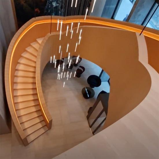 Treppenverkleidung auf höchstem Niveau von Holz in Form - Niedermeier®