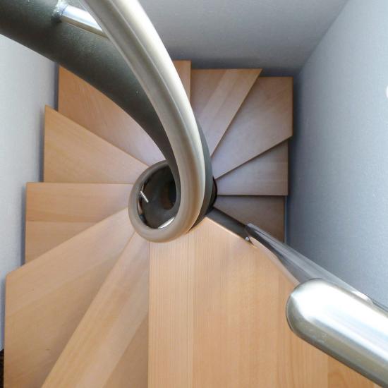 Treppen auf engstem Raum - ab 1qm Grundfläche von OBERBÖRSCH DESIGN